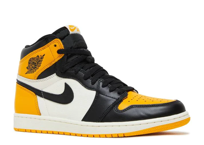 Air Jordan 1 Retro High Yellow Toe Taxi